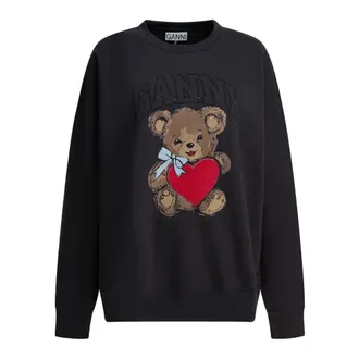 Ganni Mujer, Sudaderas, Negro, Talla: L