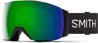 Smith I/O MAG 185mm Snow Goggles in Black /Chromapop Green Mirror at Nordstrom
