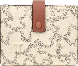 Tous Kaos Icon Portemonnee - Dames - Portefeuilles - Beige - ONE Size - Leer - Accessoires