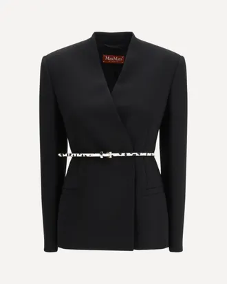 Max Mara Double-breasted cady Jacket Female 40