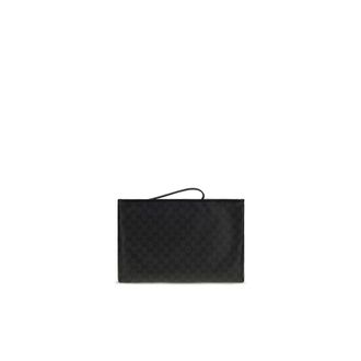 Gucci GG Monogram Pouch - Heren - Tassen - Zwart - Maat: ONE Size