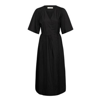 Inwear Vestido cruzado - Dresses - Mujer - Negro - 2XS