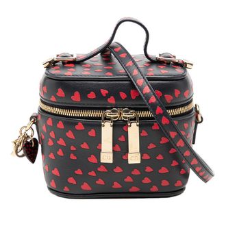 Dior Pre-owned Dior Micro Lambskin Heart Print Lady Dior Vanity Case Ladies YRV9MC7ONQI9N5MZ