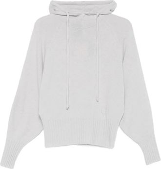 Twin-Set hooded sweater - women - Fabric - S - Grey
