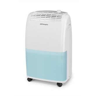 Orbegozo Deshumidificador 20 Litros/d&iacute;a Orbegozo Dh 2025, Dep&oacute;sito 3,6 Litros, Asa Y Ruedas Para F&aacute;cil Transporte, Ajuste Humedad Mediante Humidistato, 420 W