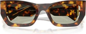 Miu Miu Sunglasses, female, Brown, Size: 53 MM MU 09Ws Sunglasses