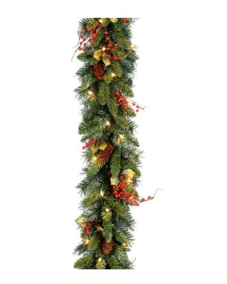 National Tree Company 9Ft Classical Collection Garland With Clear Lights