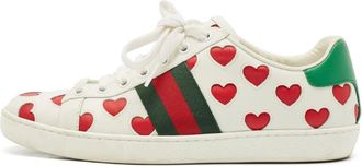 Gucci Sneakers con decorazione Web - Bianco