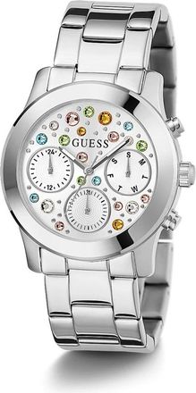 Guess Dameshorloge 38 mm roestvrijstalen armband - Dames - Horloges - Grijs - ONE Size - Accessoires