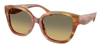 Coach HC8438U CBY94 5898L0 Womens Sunglasses Brown Size 56