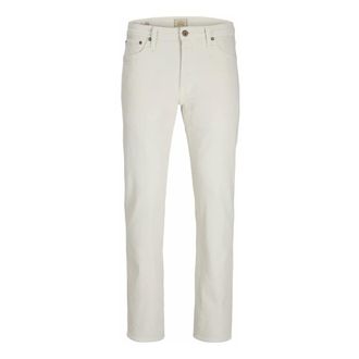 Jack & Jones Rechtgesneden Broek - Heren - Jeans - Beige - Maat: W34 L30