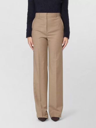 Max Mara wide leg high waist trousers with pockets