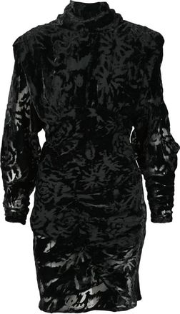 Iro Zijdenmix Jurk - Dames - Korte kleedjes - Zwart - XL - Kleedjes