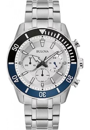 Bulova 98A257 Mens Classic Watch - Silver - One Size