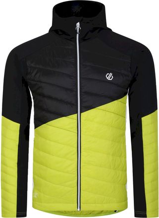 Dare 2B Dare 2B Heren Gendarme gewatteerde jas (Zwarte/groene algen)