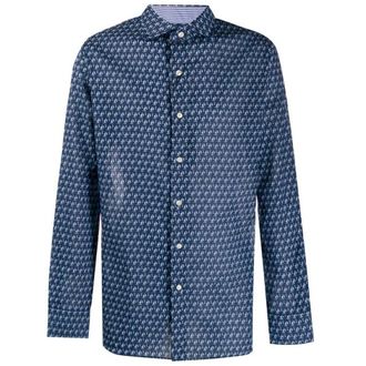 Polo Ralph Lauren Heren, Overhemden, Blauw, Maat: 2XL Katoen