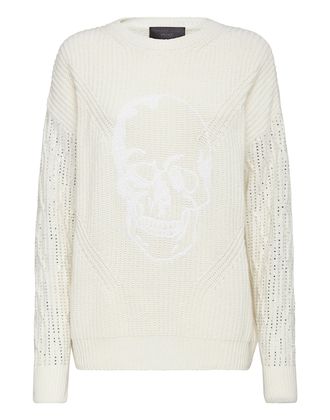 Philipp Plein Pullover Ronde Hals Skull