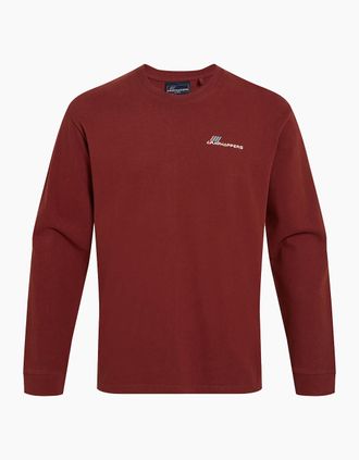 Craghoppers Mens Craghoppers Mens Dillisk II Long-Sleeved T-Shirt - Red - Size: 44