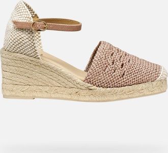 Geox Scarpe Gelsa Low Donna Rosa Antico