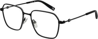 Fila Black Stainless Steel Glasses (Frames)
