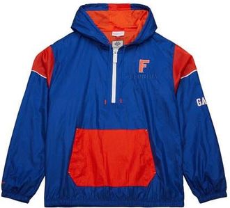 Mitchell & Ness Mens Mitchell & Ness Royal Florida Gators Anorak Vintage Logo Half-Zip Hoodie Jacket at Nordstrom, Size Xx-Large