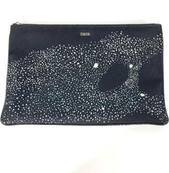 Dior Pre-owned Nylon dior-bags - Dames - Vintage Clutch - Zwart - ONE Size - Nylon - Vintage
