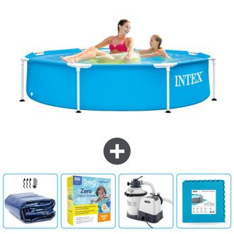 Intex Piscina Con Estructura Redonda - 244x51 Cm - 7-piezas Scb67
