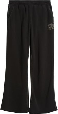 Market Big Stitch Open Leg Sweatpants in Black at Nordstrom, Size Xx-Large