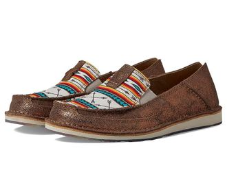 Ariat Cruiser Womens Slip on Shoes Rose Gold 1 : 7.5 B - Medium, Leather/Suede/Textile