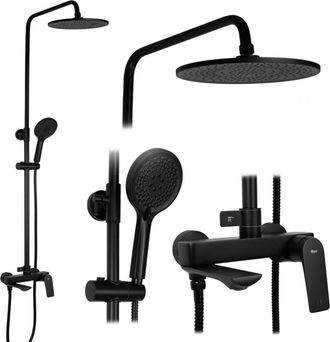 Rea Rea - Conjunto De Ducha Avalon Black