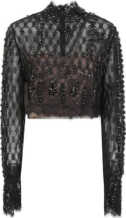 Costarellos Costarellos - Costarellos Top - Dames - Blouses & Shirts - Zwart - Maat: S