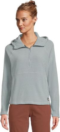 Mountain Hardwear Summit Gridtm 1/2 Zip Womens Clothing Ice Shadow : SM, Fleece/Polyester