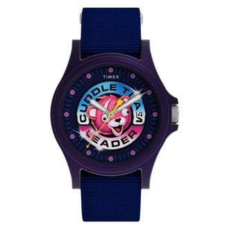 Timex X Fortnite Acadia Quartz Blue Dial Mens Watch TW2Y46200