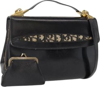 Dior Pre-owned Handbags, female, Black, Size: ONE SIZE Pre-owned Vintage Shoulder Bag