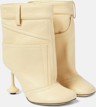 Loewe Toy leather ankle boots