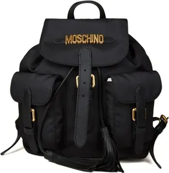Moschino Tassen, Dames, Zwart, ONE Size, Nylon, Backpacks