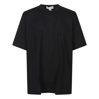 Comme Des Gar&ccedil;ons T-Shirts, male, Black, Size: XS Short Sleeve Round Neck T-Shirt