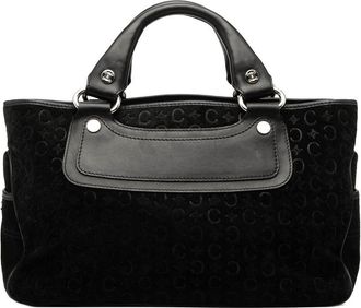 Celine Pre-owned Celine C Macadam Suede Boogie Handbag Ladies ST 00/26