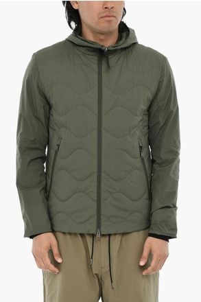 Woolrich Solid-Color Nylon Jacket with Hood size M