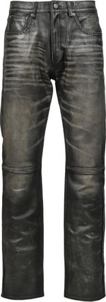 424 Broek met knopen - Zwart