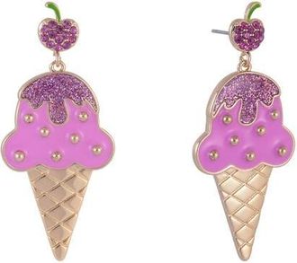 Hallmark Pink Ice Cream Cone Earrings at Nordstrom