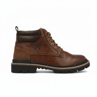 Wrangler Winterstiefel WRANGLER NEVADA MEN HIGH, Herren, Gr. 40, coffee bean, Synthetik, Schuhe Winterstiefel