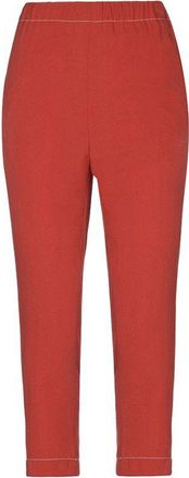 Marni Orange crepe trousers Size XS