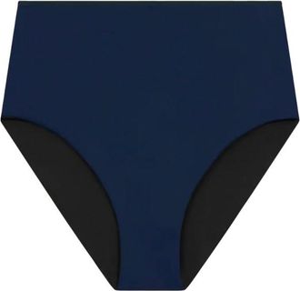 Mymarini Highwaist Shorts Bikini-Bottom f&uuml;r Damen | blau