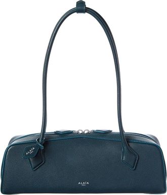 Alaia Ala&iuml;a Le Teckel Medium Leather Shoulder Bag