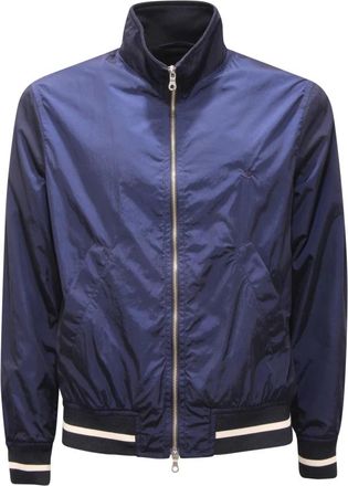 Brooksfield Winddicht Jas Moussaka Stof - Heren - Bomber jackets - Blauw - M - Jassen