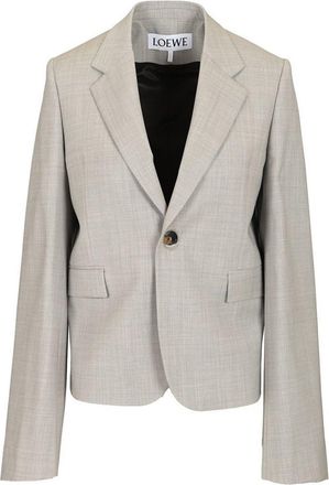 Loewe Single-breasted Tailored Blazer