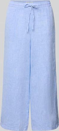 Christian Berg Wide Leg Stoffhose mit Tunnelzug in Jeansblau, Gr&ouml;&szlig;e 44