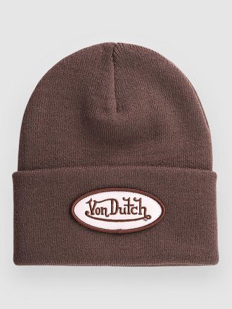 Von Dutch Patcher Cuff Muts bruin