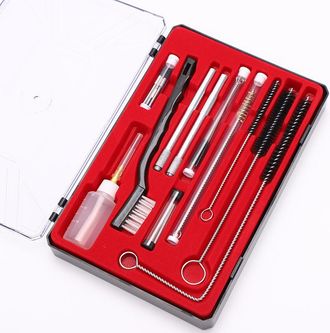 OEM Kit De Limpieza Para Pistola De Pintura, Herramienta Profesional Para El Mantenimiento De Pistolas De Pintura, Agujas, Cepillos, Herramientas De Aerog
